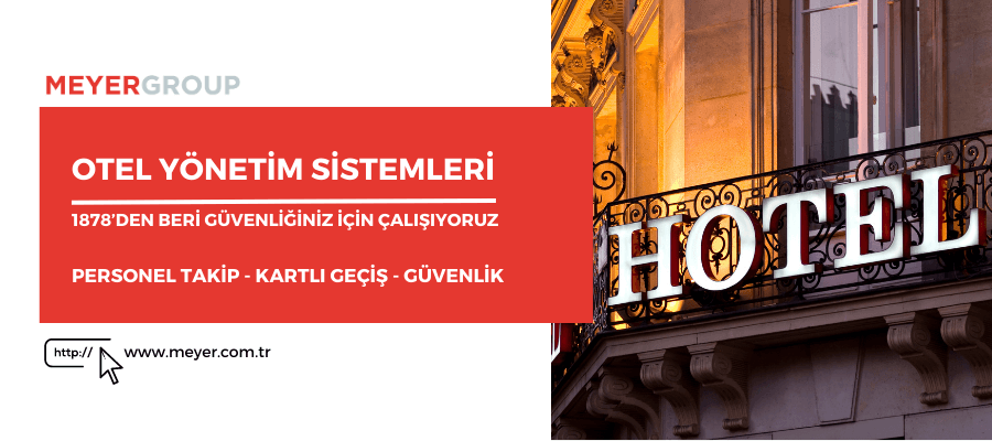Personel kartlı geçiş sistemi ve otel kapı kilidi sistemi